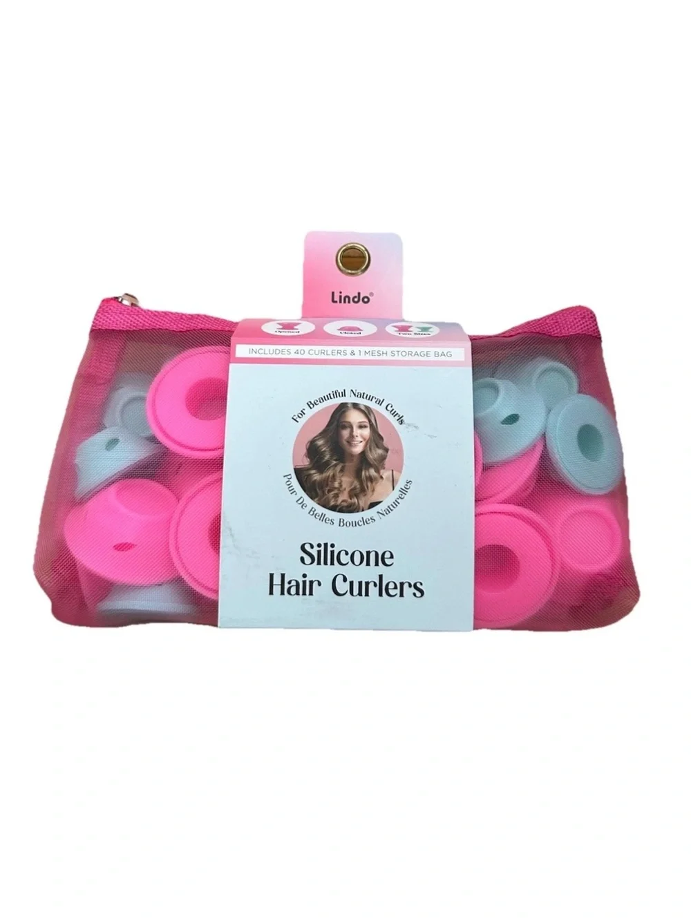 Kids Silicone Earbud Covers - Pink and Light Blue (Set)